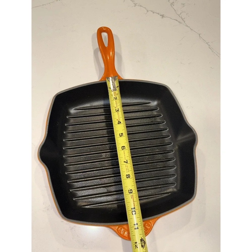 Le Creuset Cast Iron Square Skillet Grill 10.25